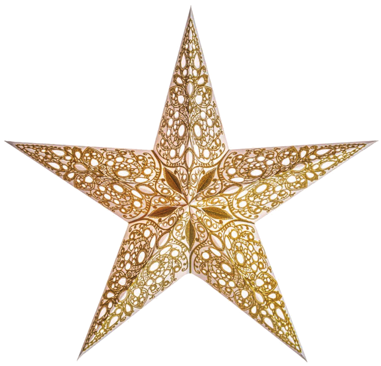 Bild von starlightz raja gold earth friendly Leuchtstern